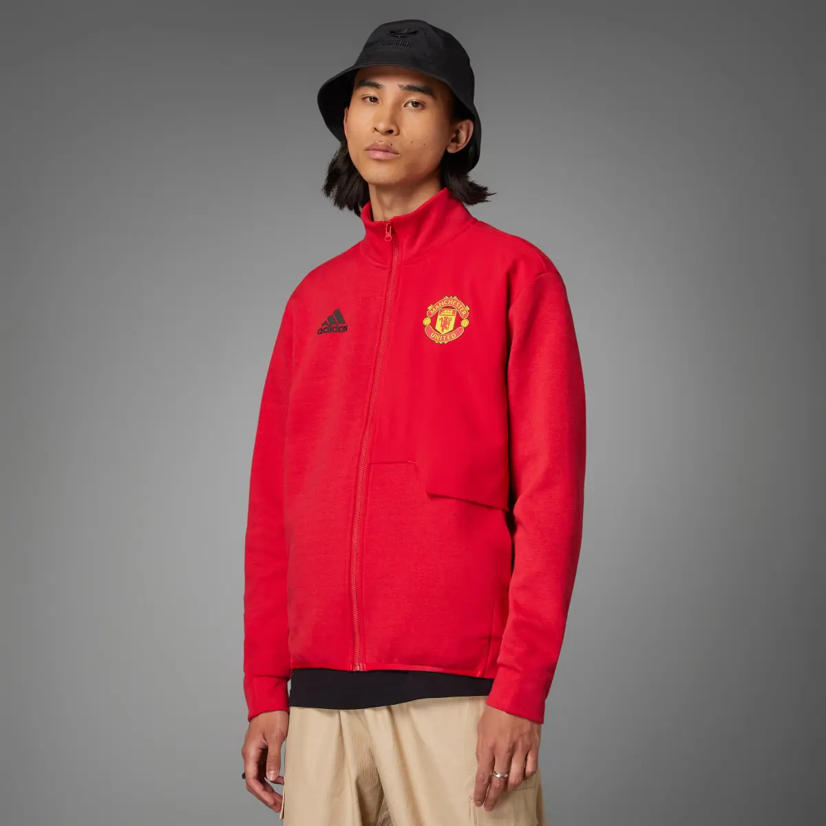 Adidas Manchester United Anthem Jacket. 1
