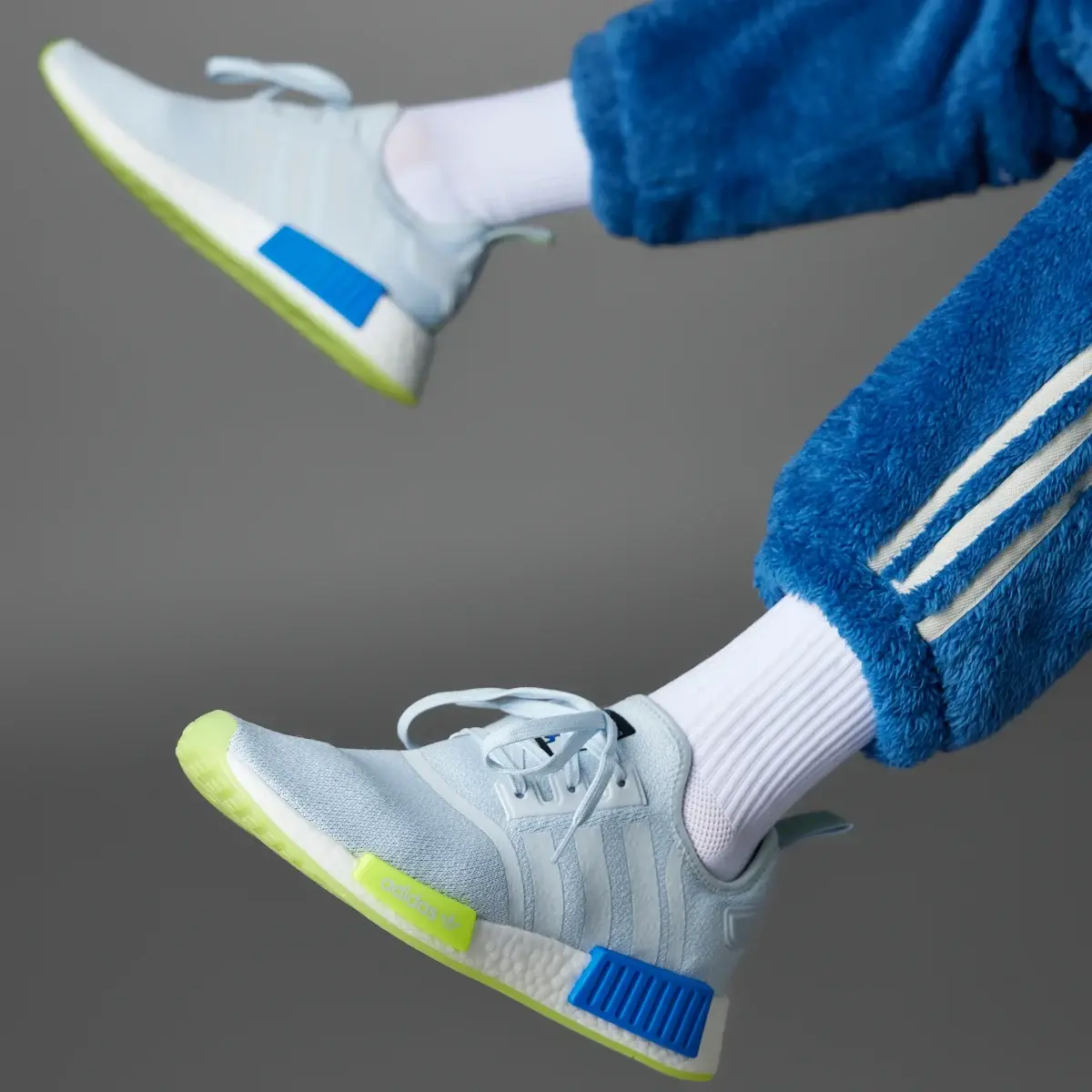 Adidas NMD_R1 x Indigo Herz Shoes. 2