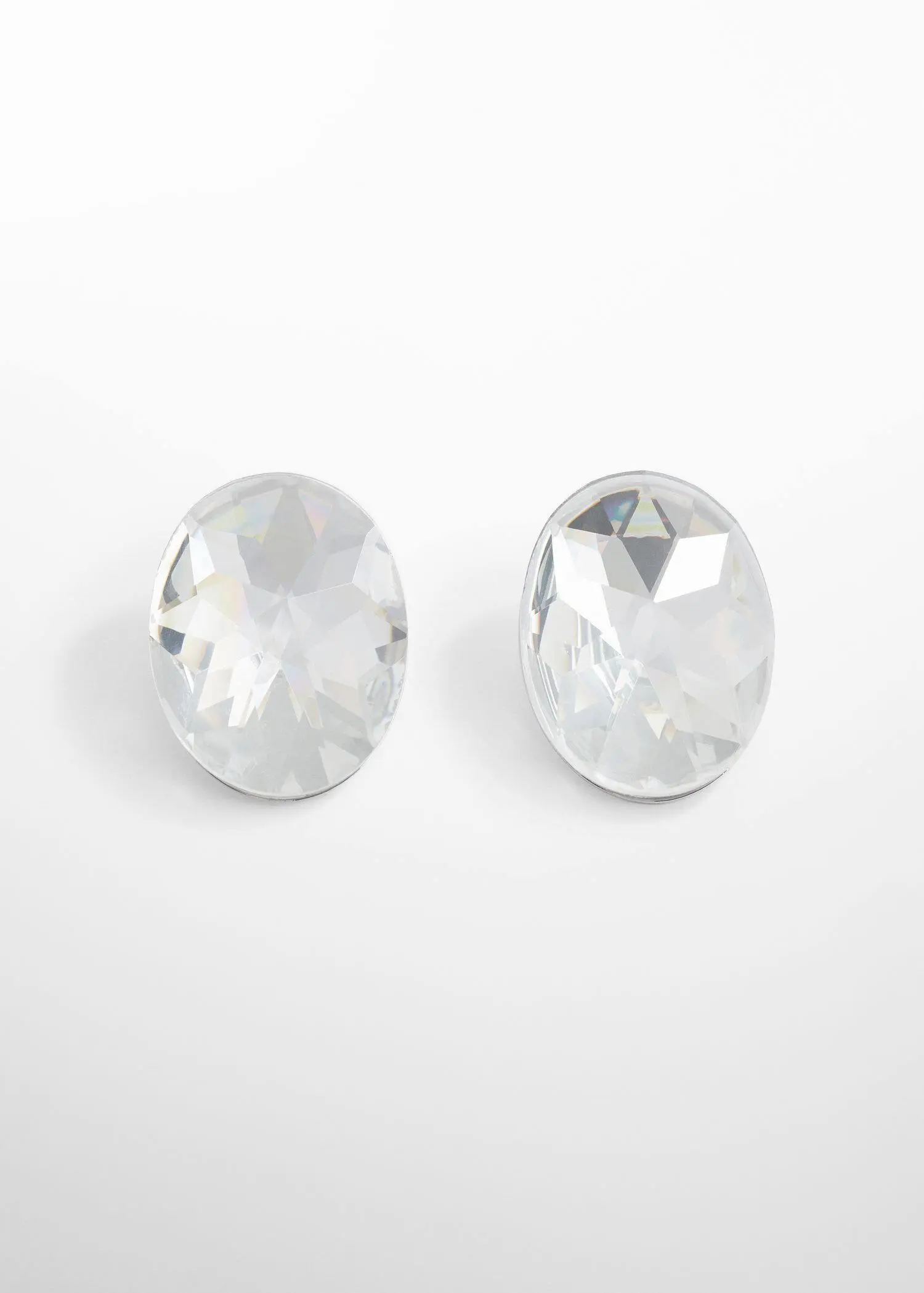 Mango Maxi faceted crystal earrings. 2