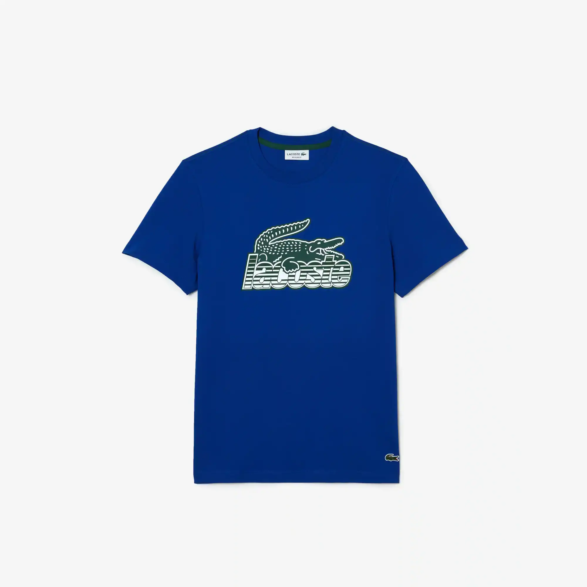 Lacoste Men’s Cotton Jersey Print T-Shirt. 2