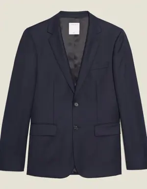 Virgin wool suit jacket