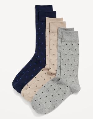 3-Pack Novelty Statement Socks for Men multi