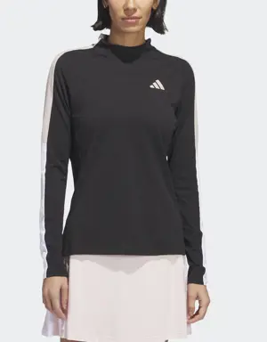 Adidas Made With Nature Mock Neck Long-Sleeve Top