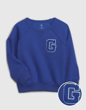 Toddler Gap Logo Fleece Sweatshirt blue