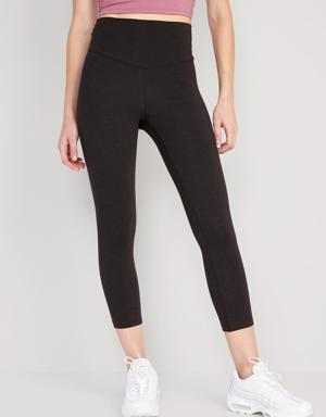 Extra High-Waisted PowerChill Cropped Leggings gray