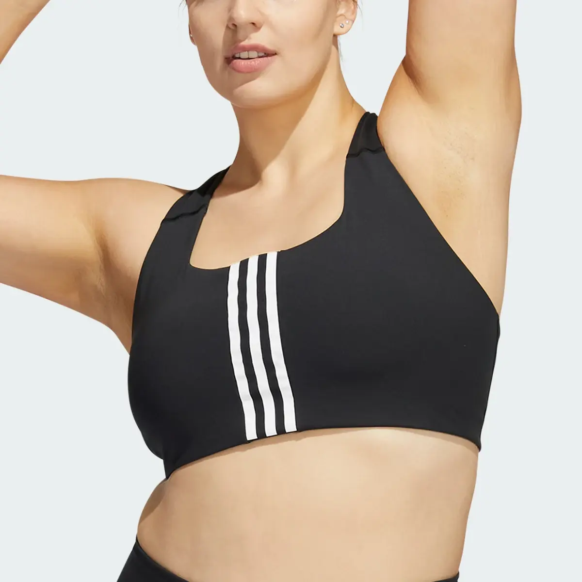 Adidas Powerimpact Training Medium-Support Bra (Plus Size). 1