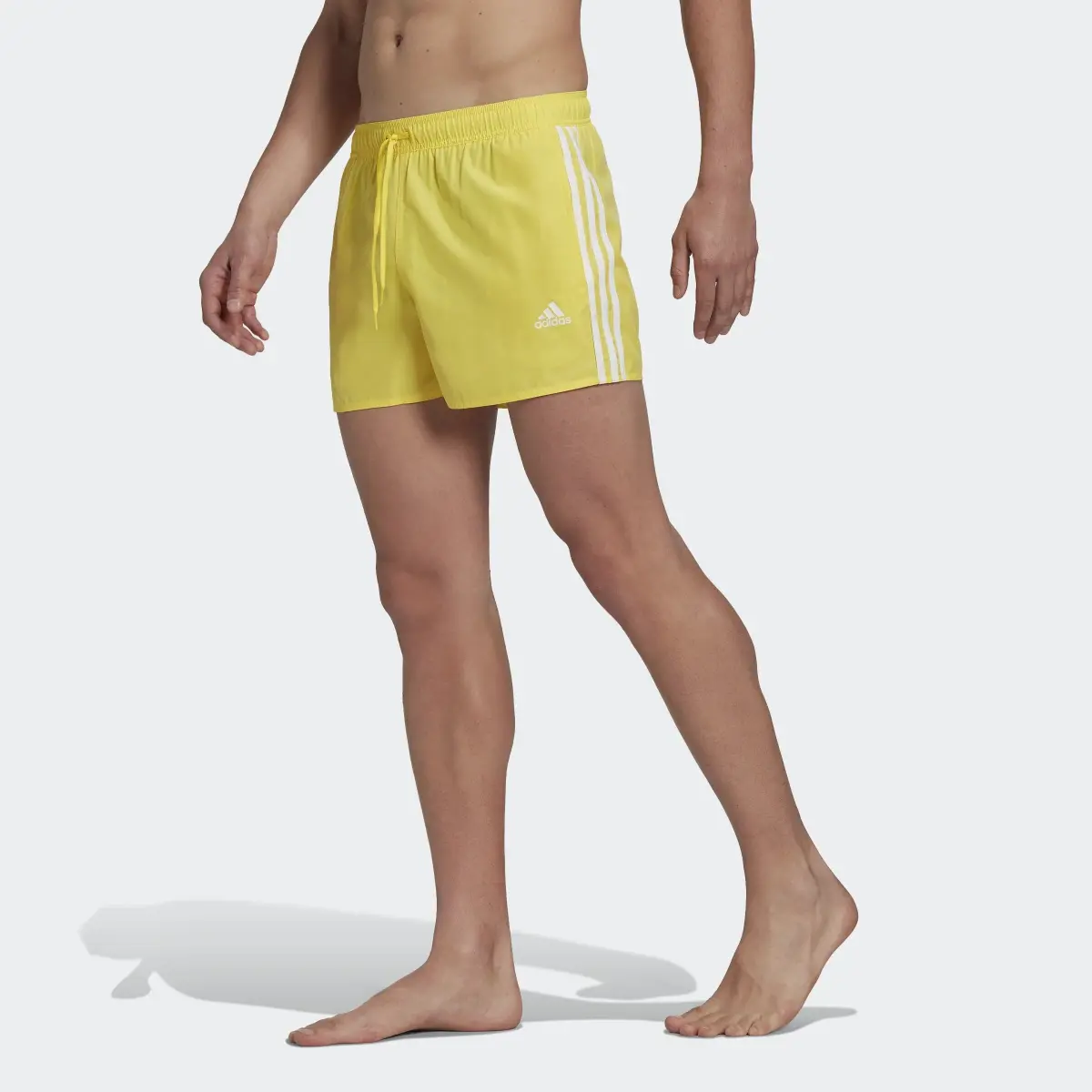 Adidas Classic 3-Stripes Swim Shorts. 1