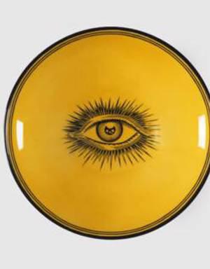 Eye print bowl, set of two
