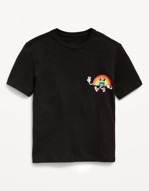 Matching Pride Gender-Neutral T-Shirt for Kids gray