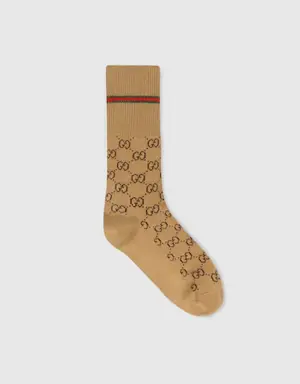 GG cotton socks with Web