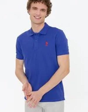 Erkek Mavi Basic T-Shirt