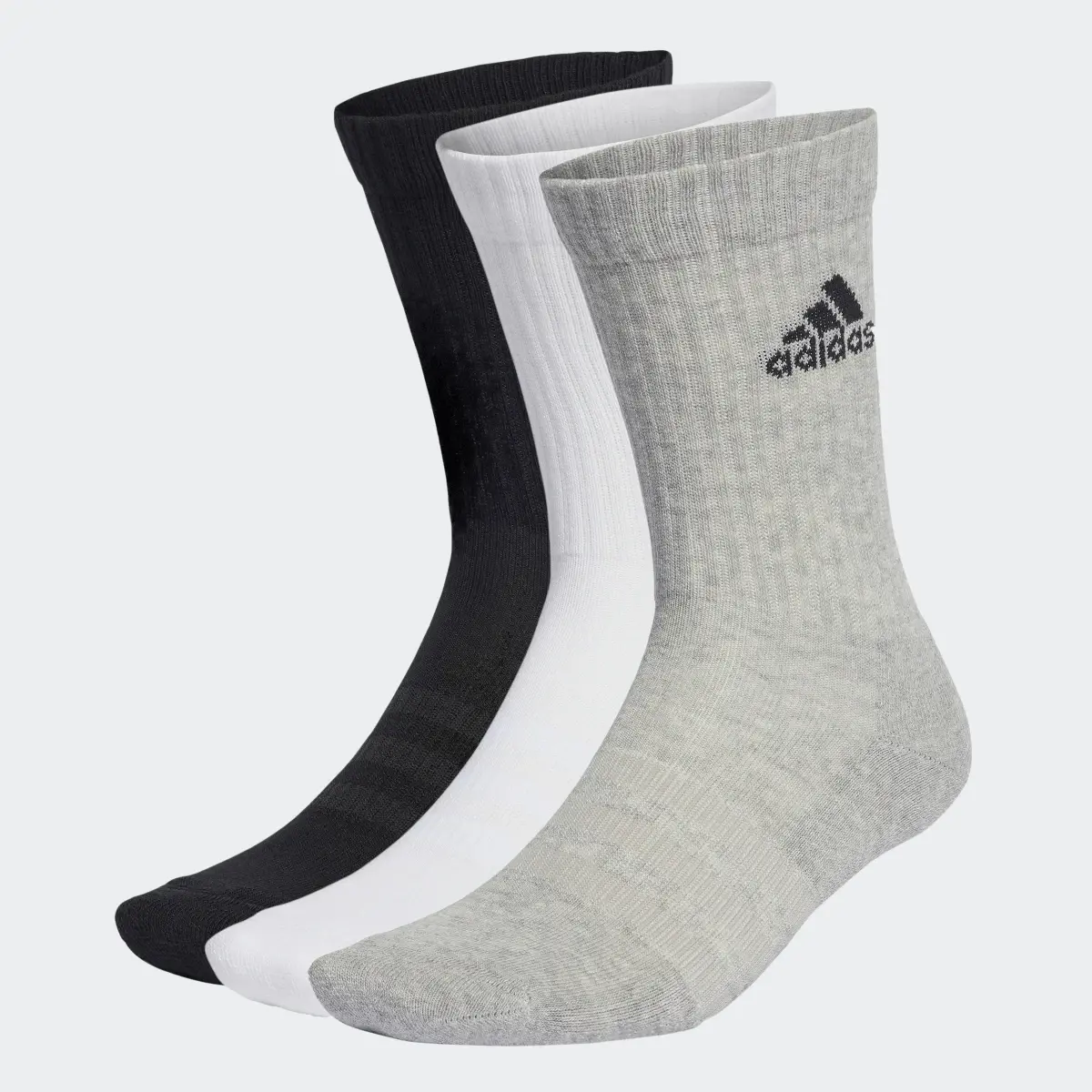 Adidas Cushioned Crew Socks 3 Pairs. 2