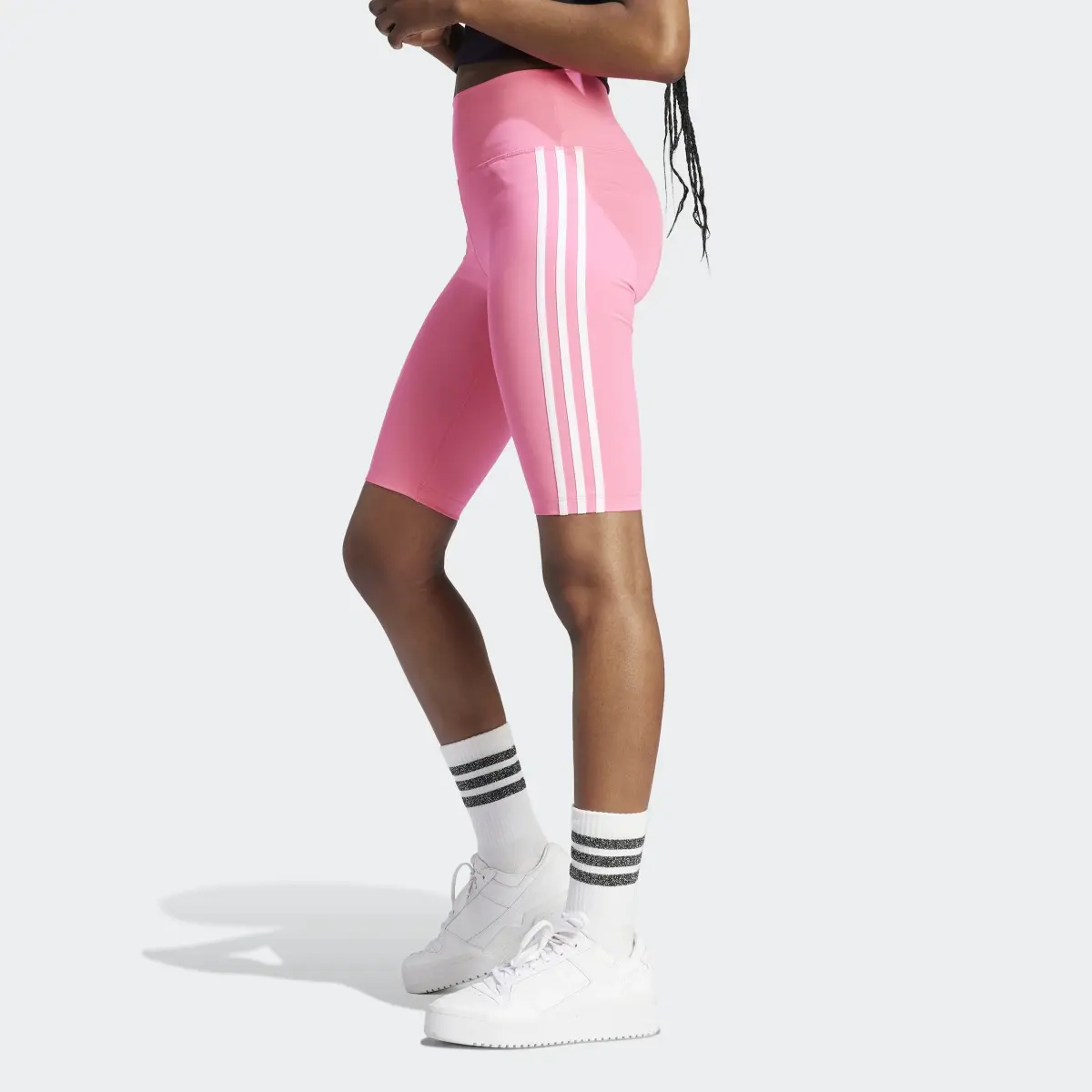 Adidas Adicolor Classics High-Waisted Short Leggings. 2