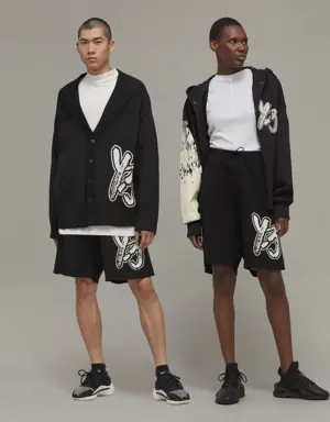 Y-3 Logo Knit Shorts