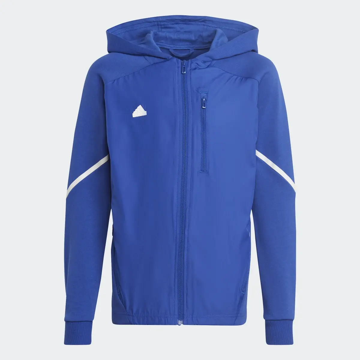 Adidas Designed for Gameday Full-Zip Hoodie. 1