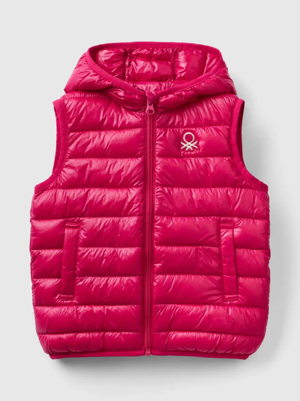 Benetton padded jacket with hood. 1