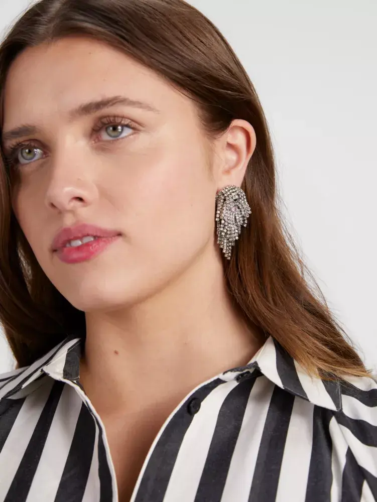 Kate Spade Best In Show Sheep Dog Statement Earrings. 2