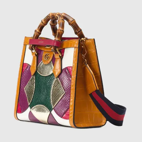 Gucci Nojum Diana python shoulder bag. 2
