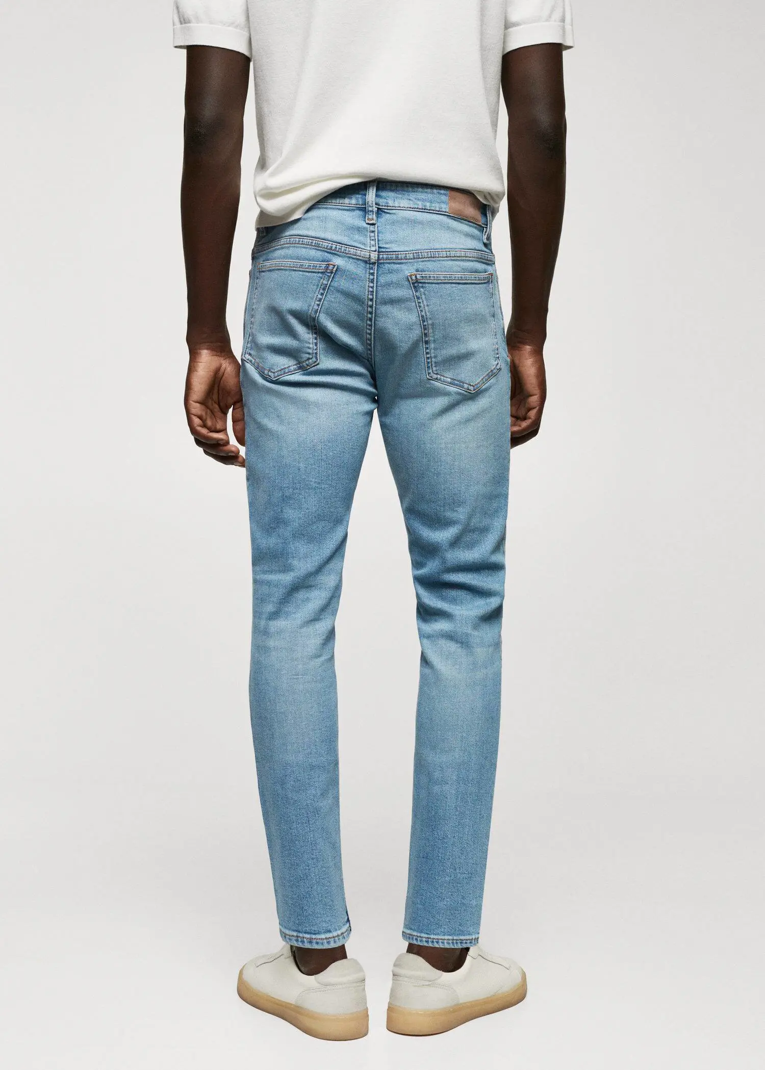 Mango Tom tapered cropped jean. 3