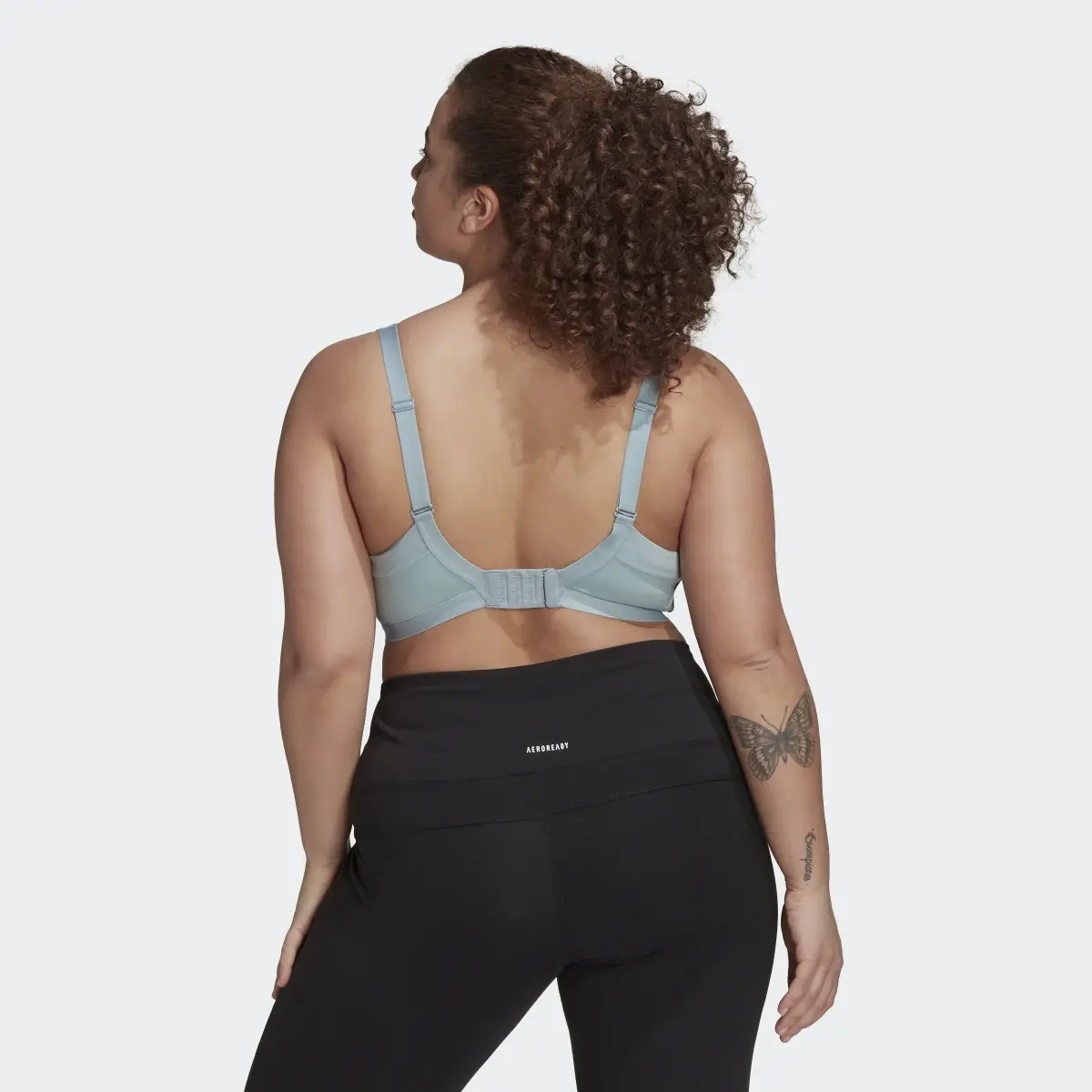 Adidas TLRD Impact Luxe Training High-Support Bra (Plus Size). 3