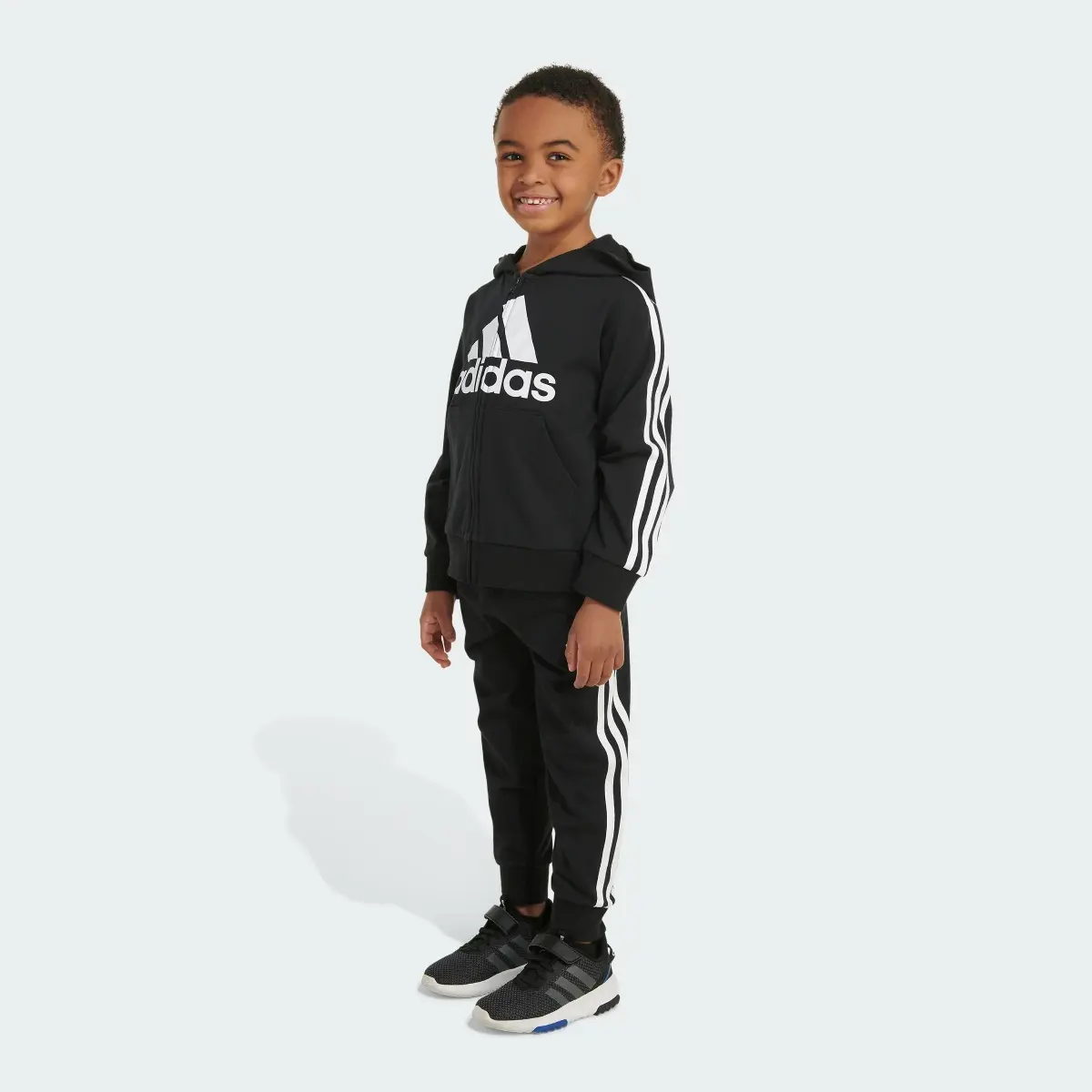 Adidas HOODED FT JACKET SET. 2