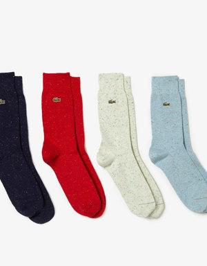 Unisex Flecked Jersey Socks