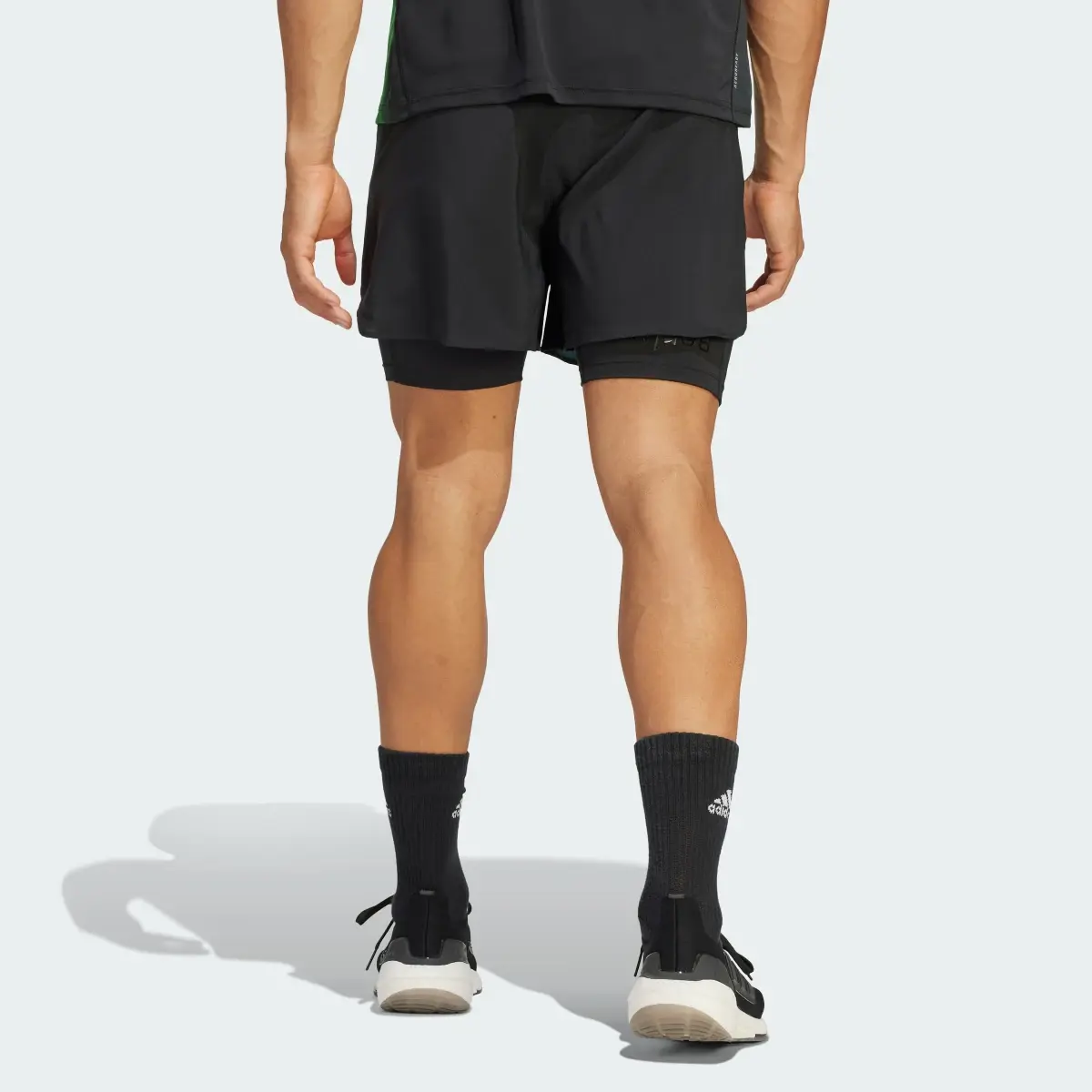 Adidas Berlin Running Two-in-One Shorts. 2