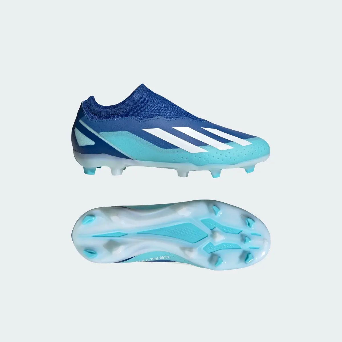 Adidas X Crazyfast.3 Laceless Firm Ground Soccer Cleats. 1