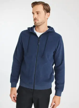 Kit And Ace Preston Hooded Fleece Jacket. 1