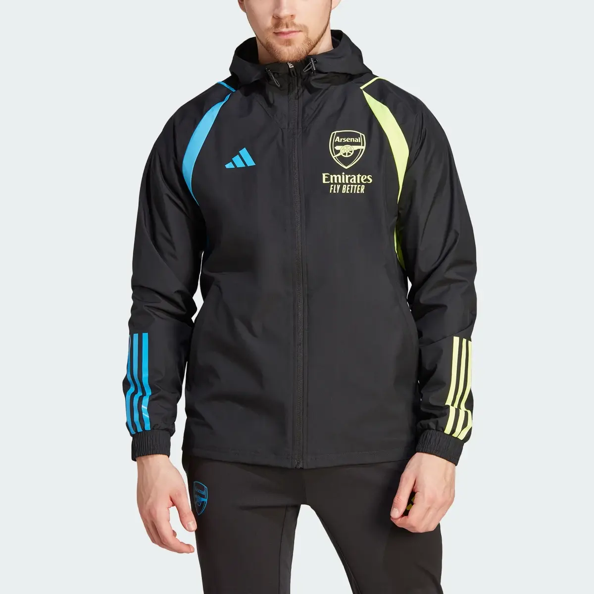 Adidas Arsenal Tiro 23 All-Weather Jacket. 1