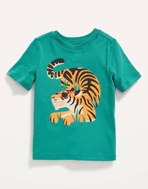 Unisex Short-Sleeve Graphic T-Shirt for Toddler blue