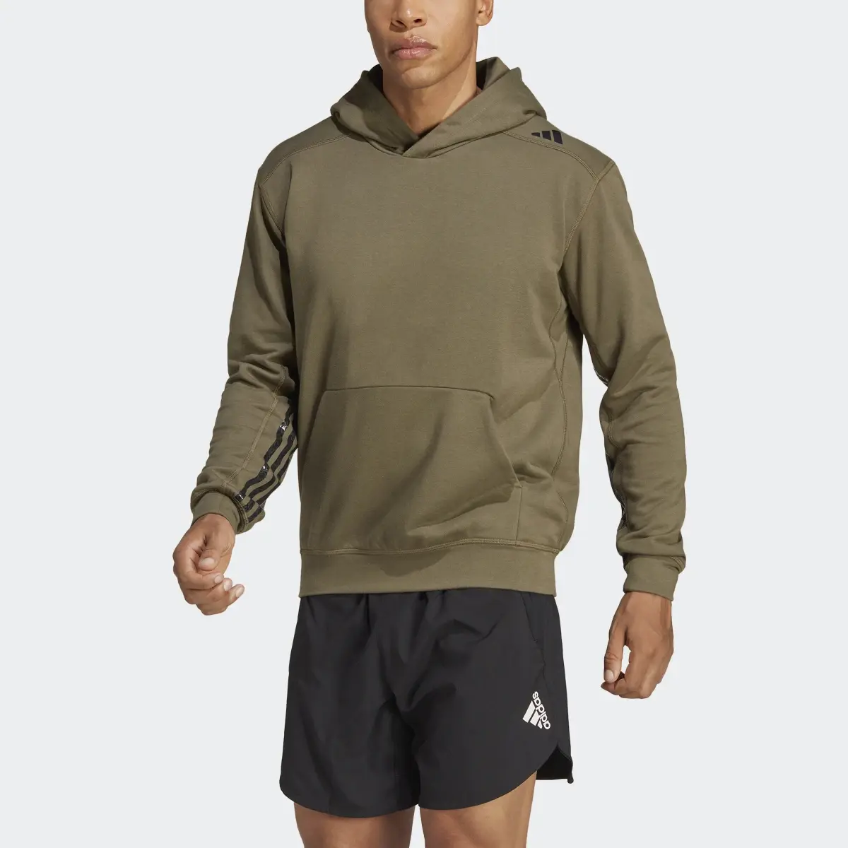Adidas Curated by Cody Rigsby HIIT Hoodie. 1