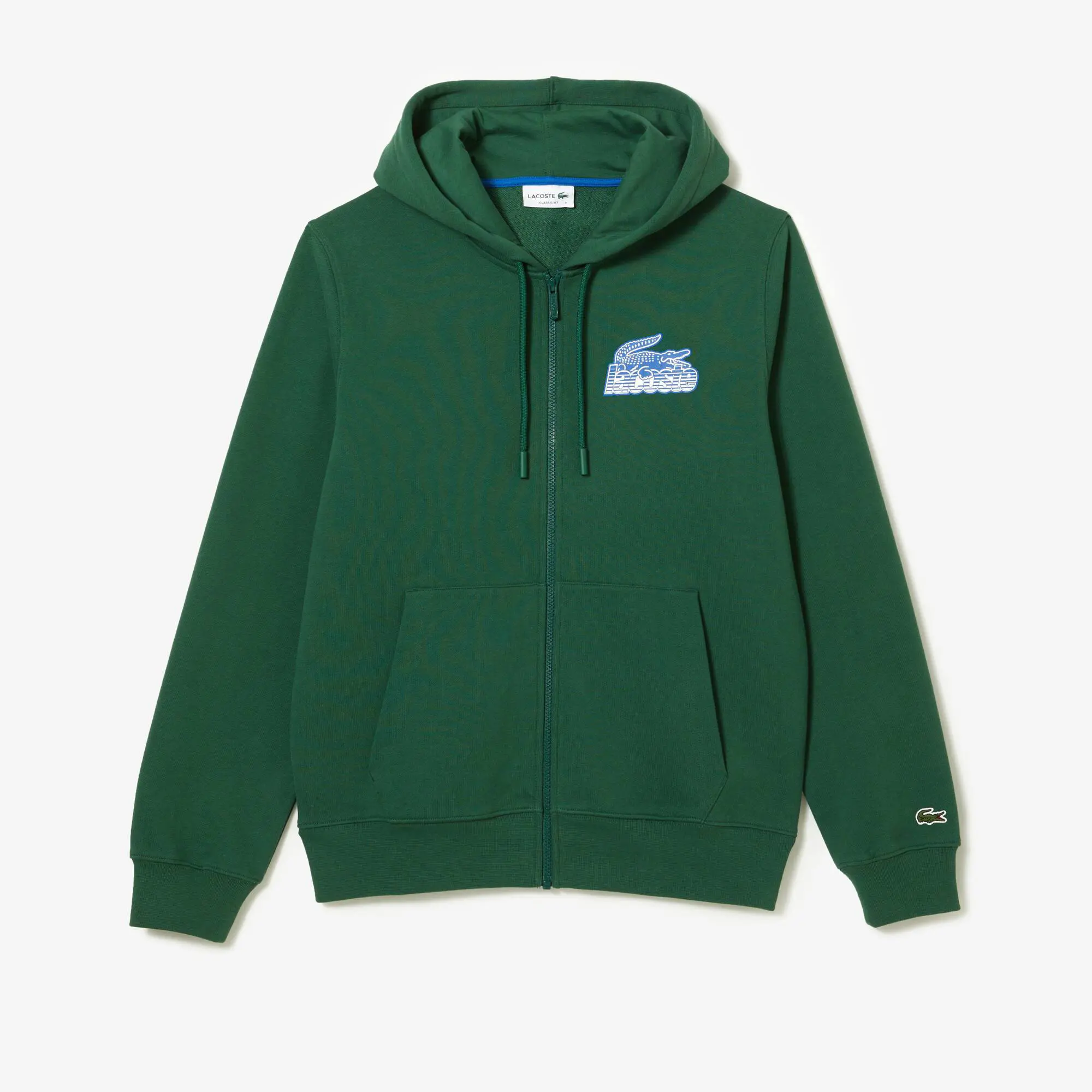 Lacoste Herren LACOSTE Kapuzenpulli aus ungerautem Fleece. 2