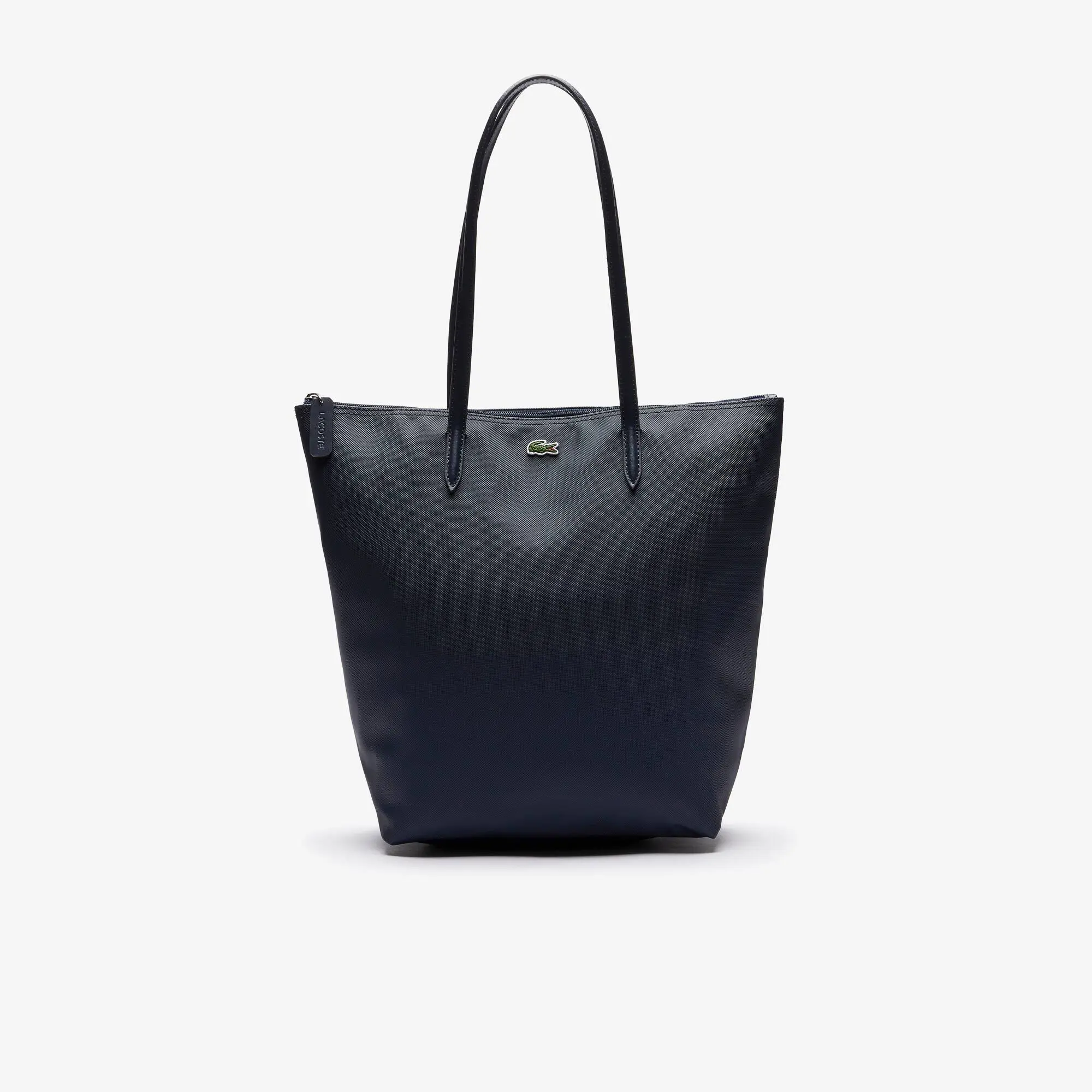 Lacoste Shopping bag verticale con zip L.12.12 Concept tinta unita. 2 Lacoste Shopping bag verticale con zip L.12.12 Concept tinta unita. 2