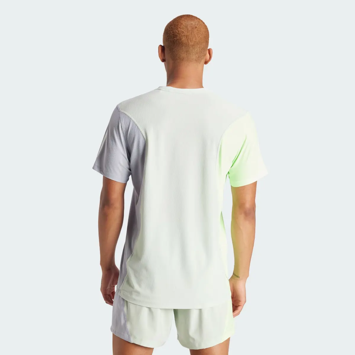 Adidas Playera Own The Run Colorblock. 3