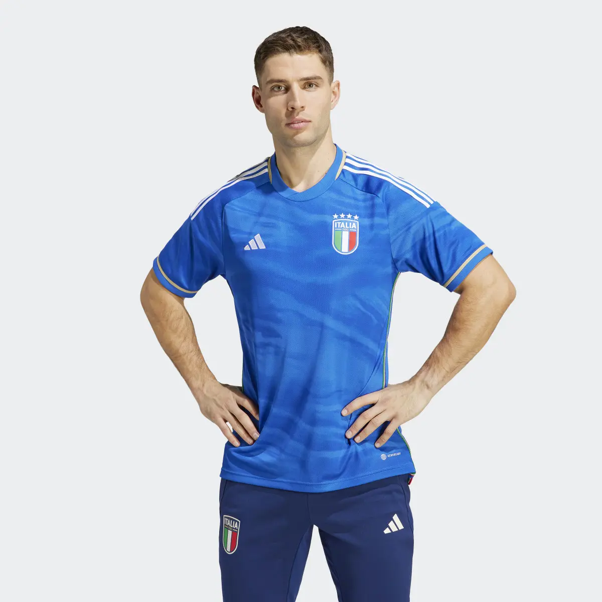 Adidas Italy 23 Home Jersey. 2