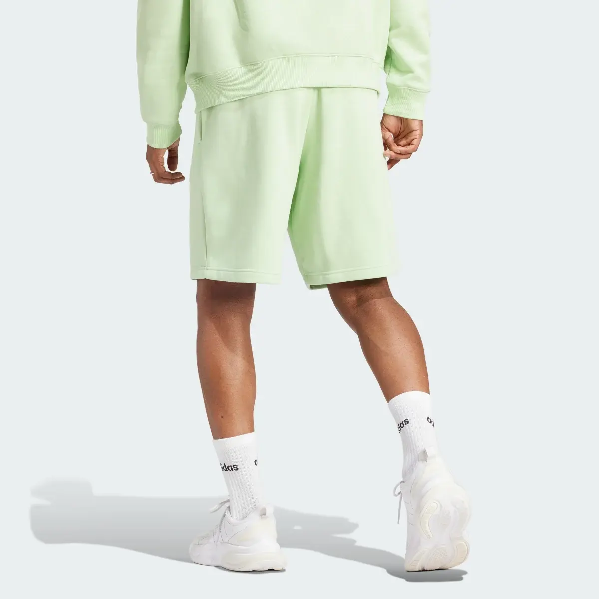 Adidas ALL SZN Fleece Shorts. 2