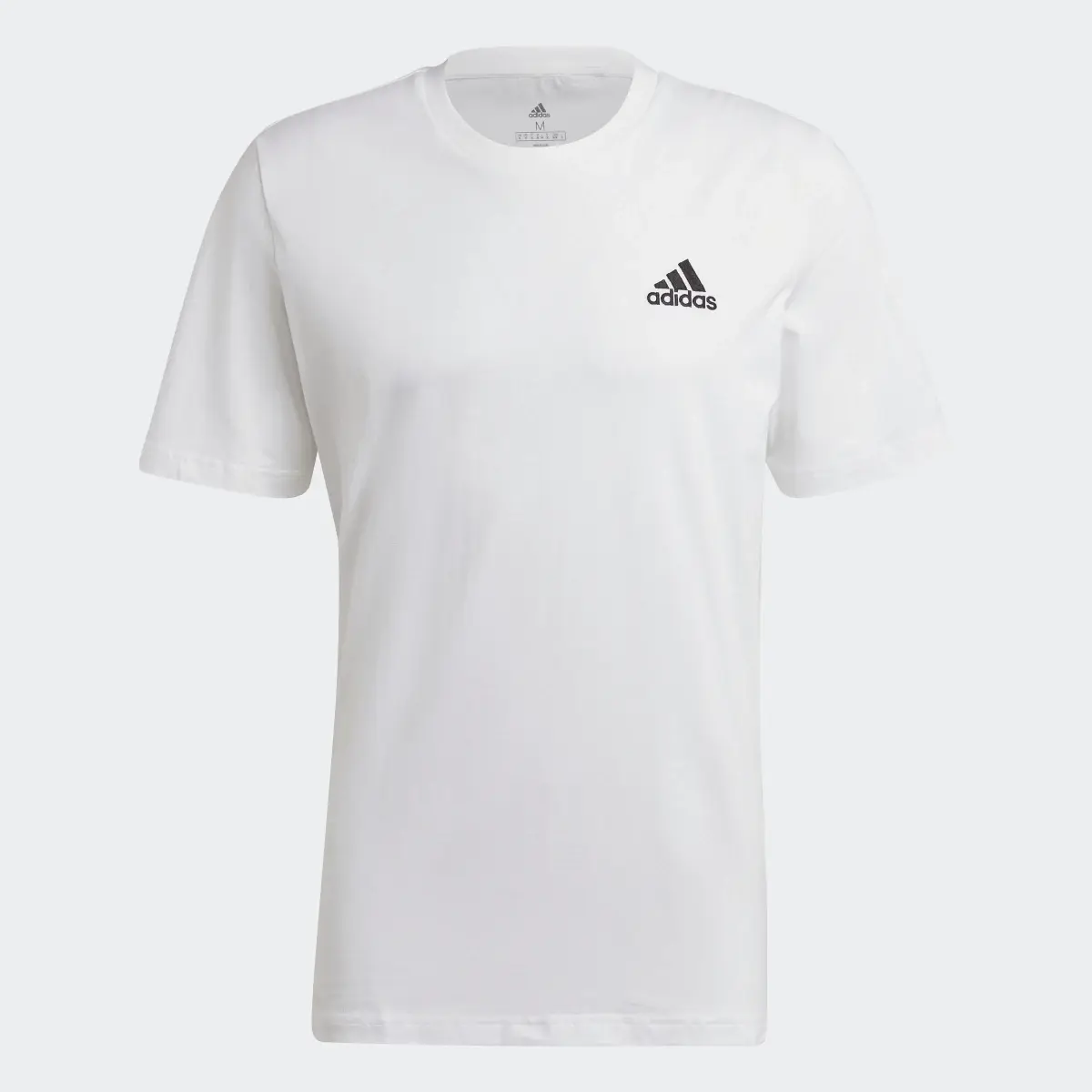 Adidas T-shirt Essentials Embroidered Small Logo. 1