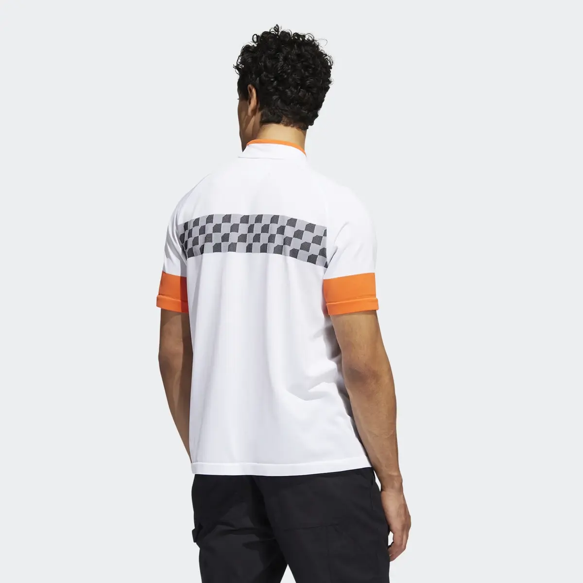 Adidas Adicross Checkered Polo. 3