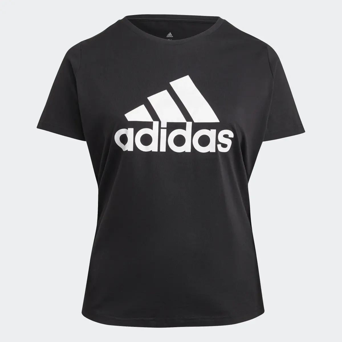 Adidas Essentials Logo Tee (Plus Size). 1