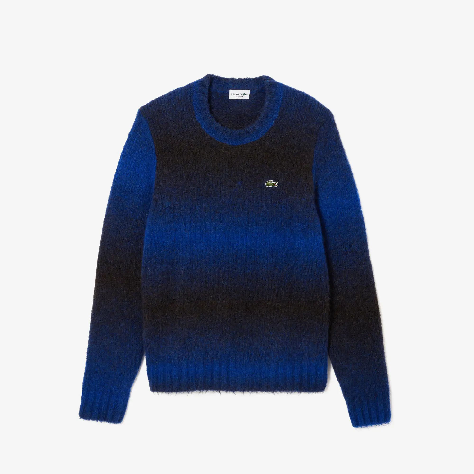 Lacoste Ombré Effect Alpaca Wool Sweater. 2