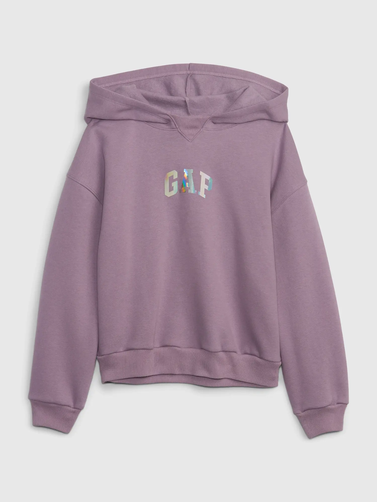 Gap Kids Gap Arch Logo Hoodie purple. 1