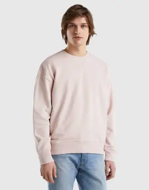 100% cotton pullover sweatshirt