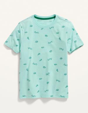 Old Navy Softest Crew-Neck T-Shirt for Boys green