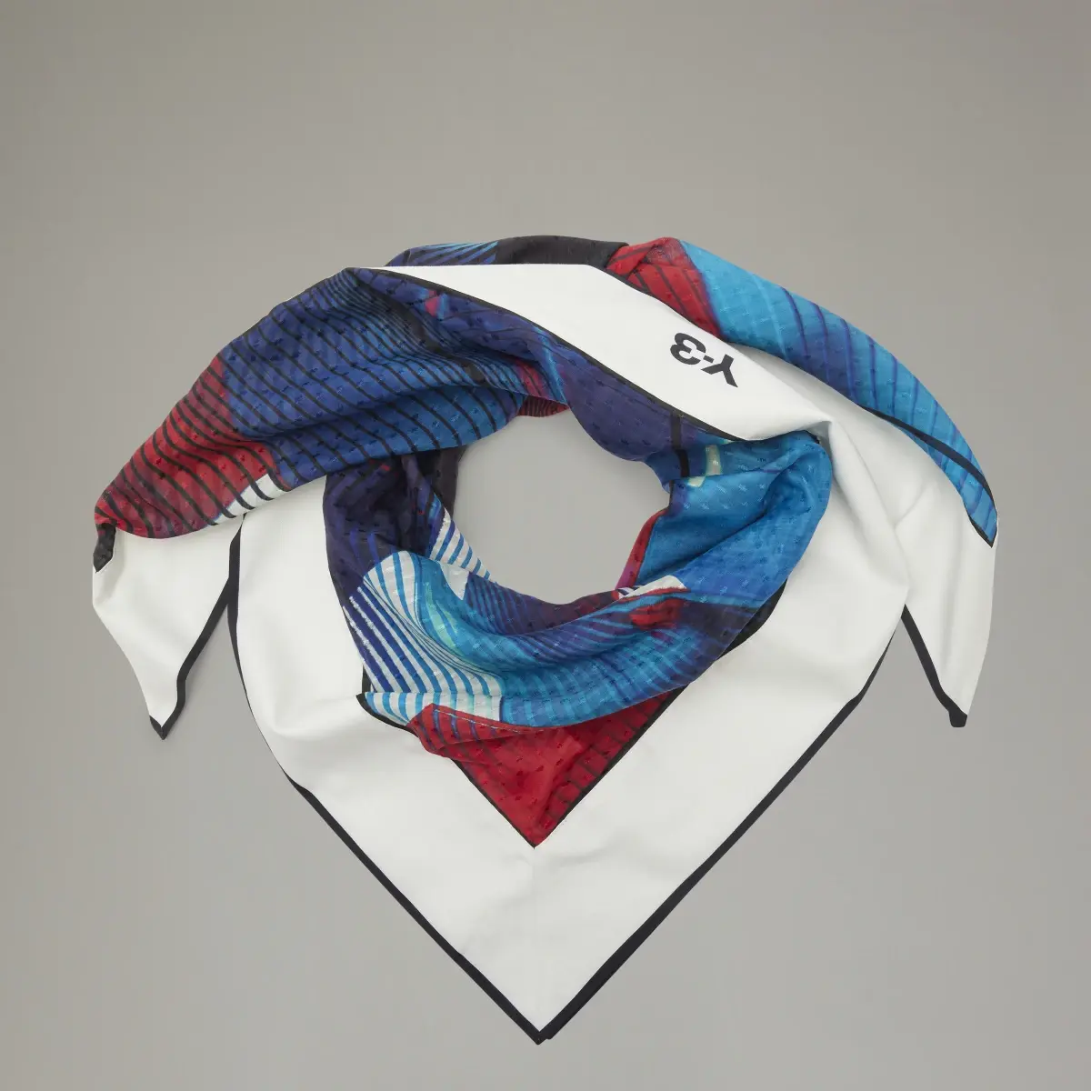 Adidas Y-3 Allover-Print Summer Scarf. 1