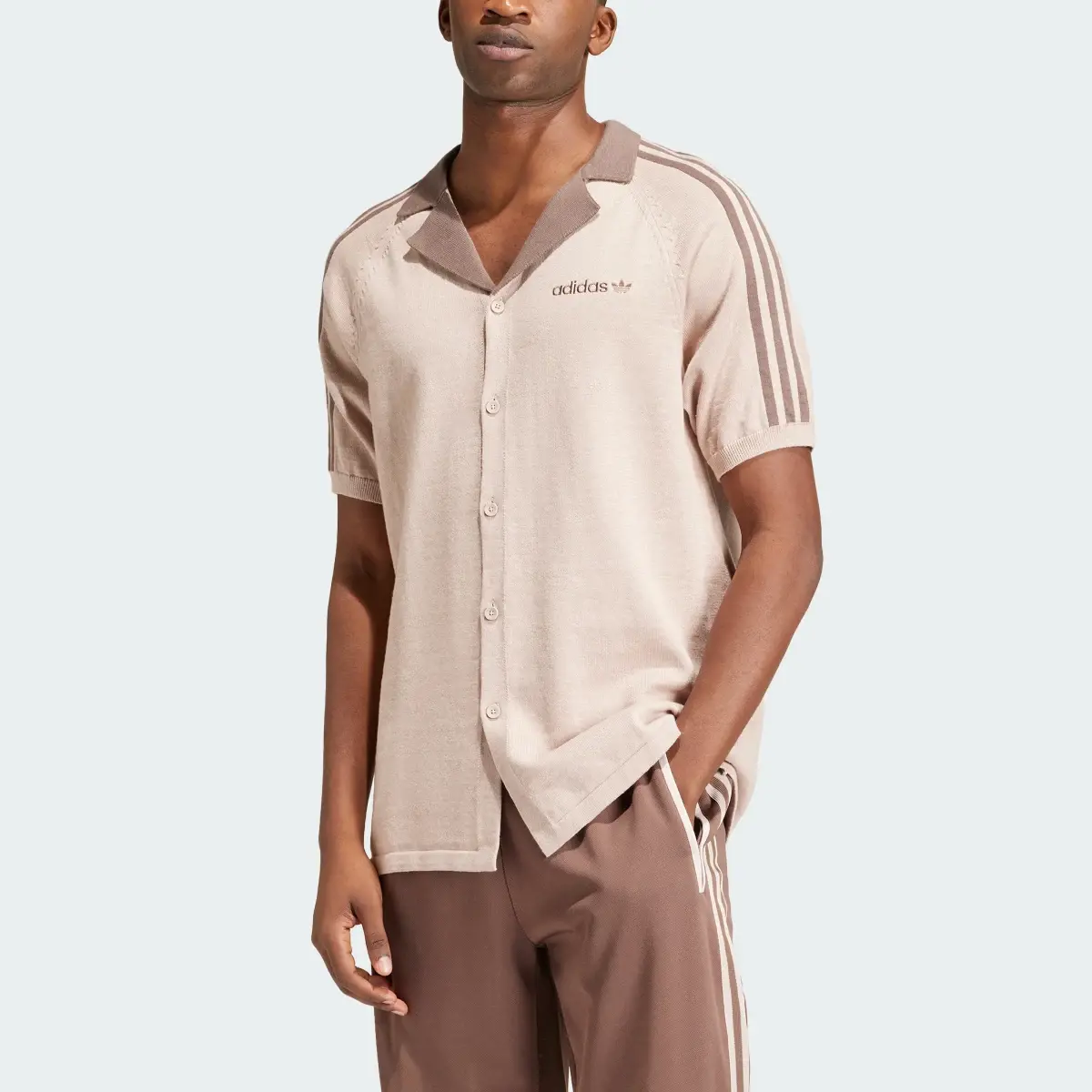 Adidas Premium Knitted T-Shirt. 1