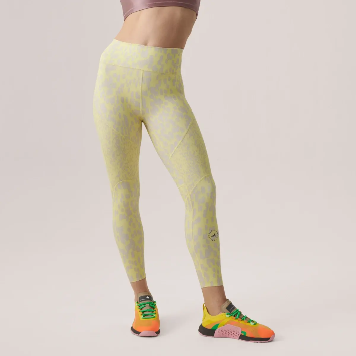 Adidas by Stella McCartney TruePurpose Optime Training Printed 7/8 Leggings. 2
