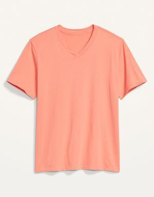 Old Navy Soft-Washed V-Neck T-Shirt pink