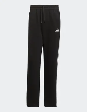 Adidas Essentials Fleece Open Hem 3-Stripes Pants