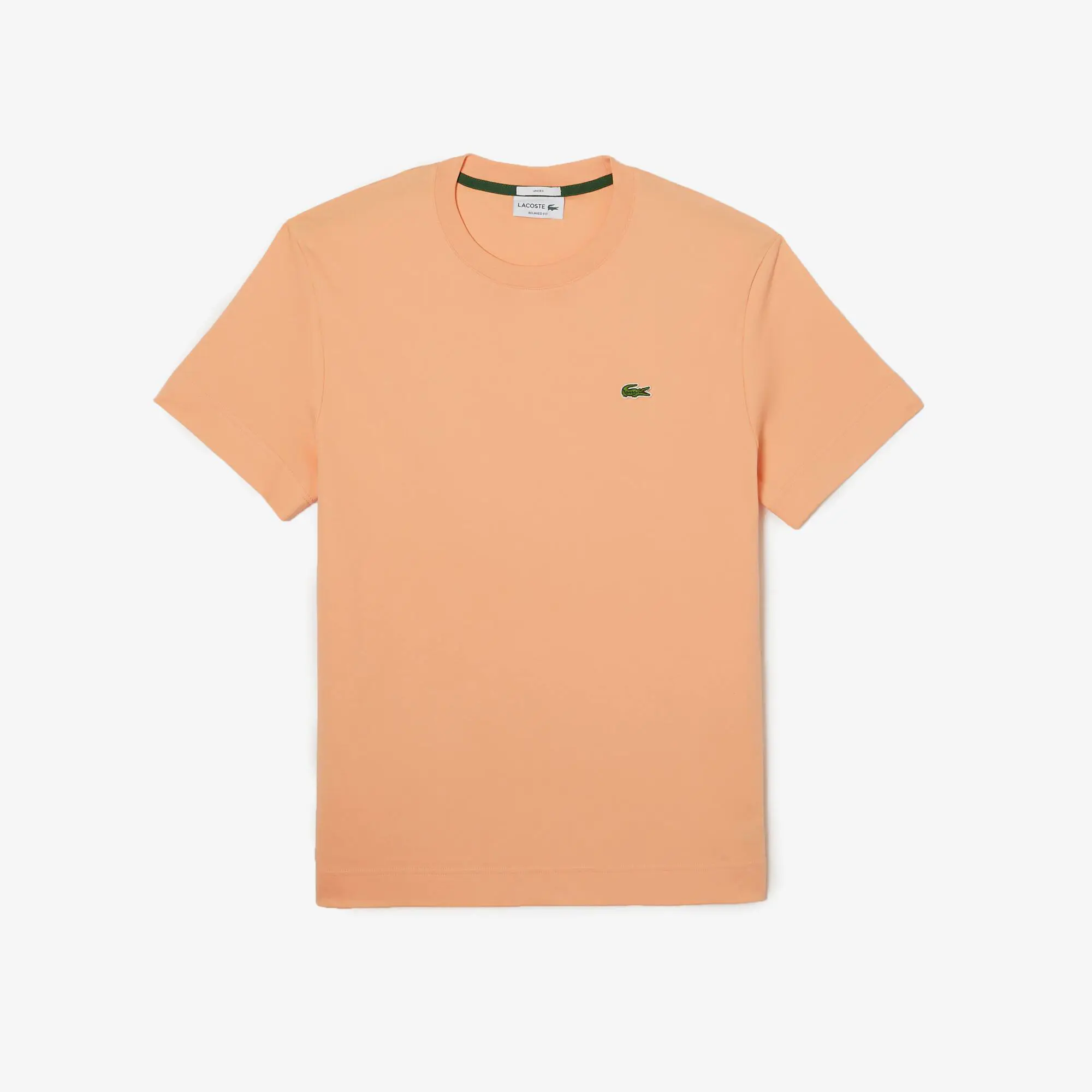 Lacoste Camiseta unisex de algodón ecológico con cuello redondo. 2